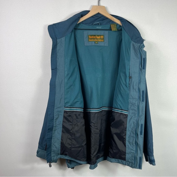 Timberland Men's WEATHERGEAR Waterproof Jacket XXL Blue - Picture 4 of 15